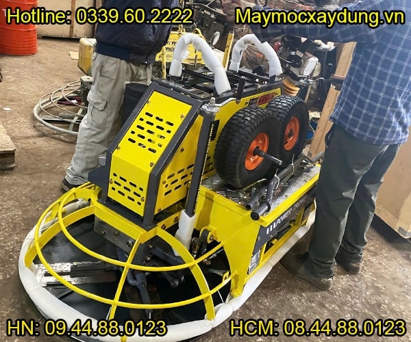 Máy xoa nền bê tông đôi Trung Quốc 1 mét