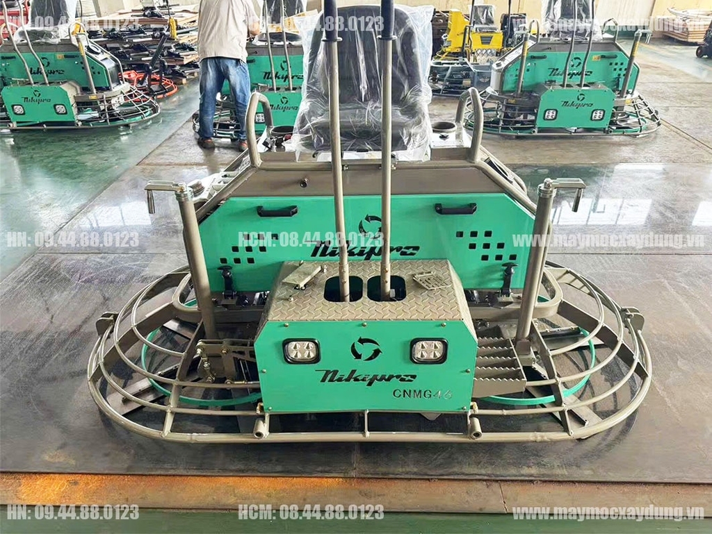 Máy xoa nền đôi Niki 1.2 mét động cơ Rato R-999 36HP