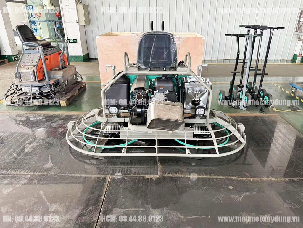 Máy xoa nền đôi Niki 1.2 mét động cơ Rato R-999 36HP