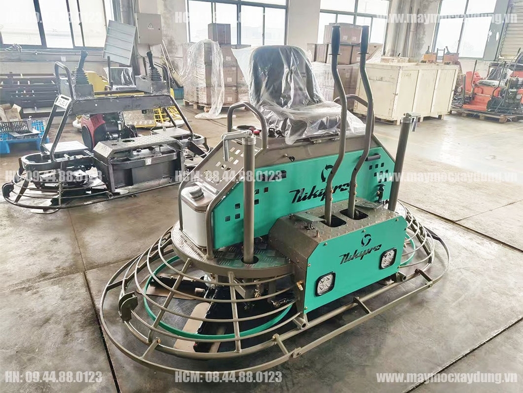 Máy xoa nền đôi Niki 1 mét động cơ LiFan 2V78F-3 27HP