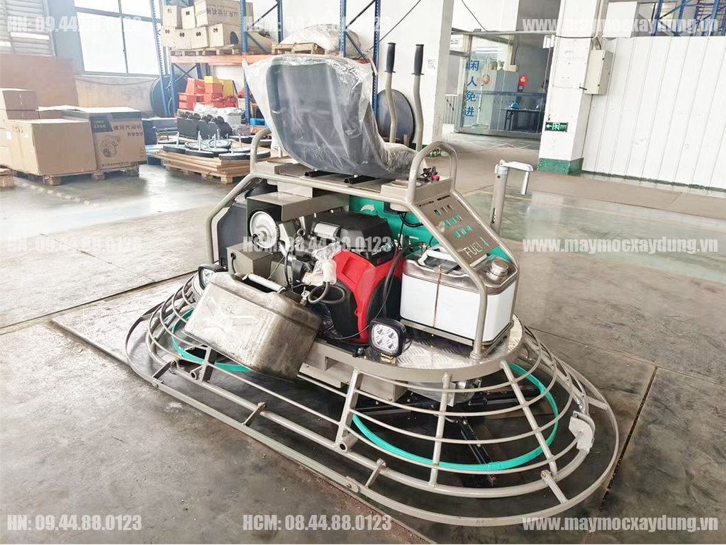 Máy xoa nền đôi Niki 1 mét động cơ LiFan 2V78F-3 27HP