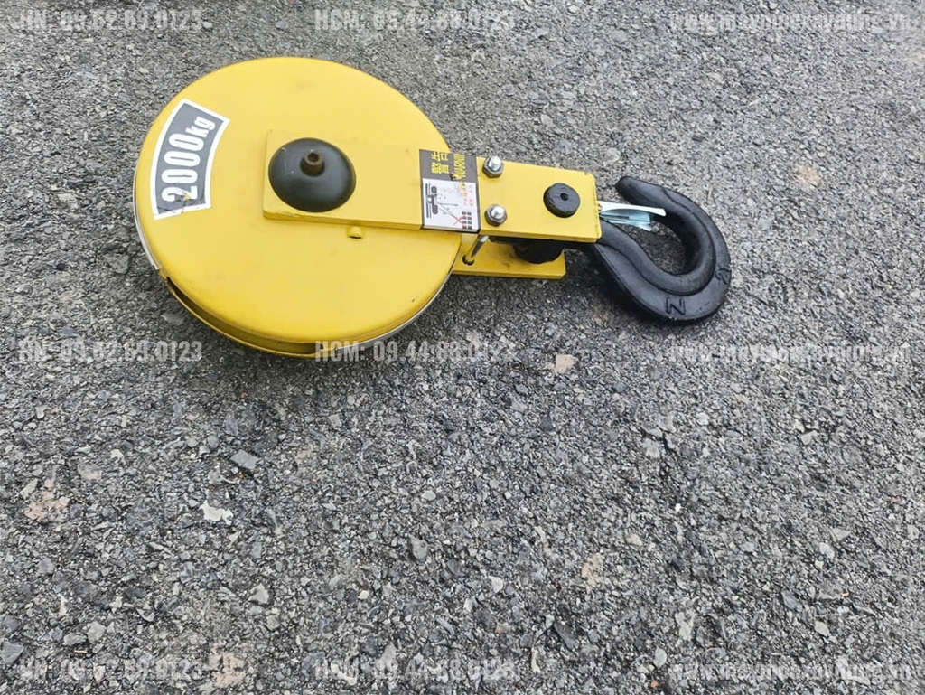 Móc cẩu pa lăng cáp điện 2 tấn cao cấp