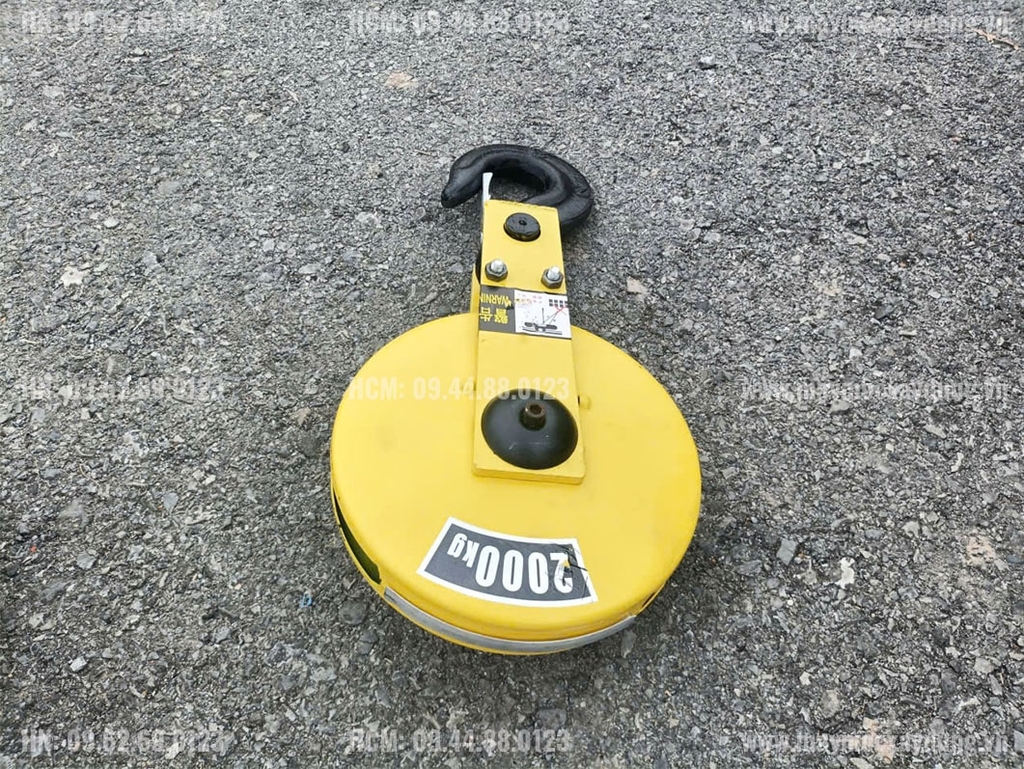 Móc cẩu pa lăng cáp điện 2 tấn cao cấp