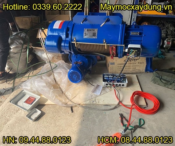Pa lăng cáp điện Kento 5 tấn 18m