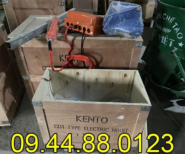 Pa lăng cáp điện Kento 1 tấn 9m