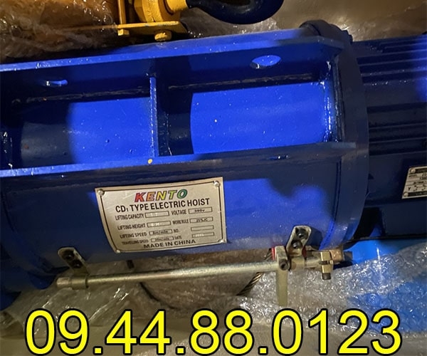 Pa lăng cáp điện Kento 1 tấn 18m