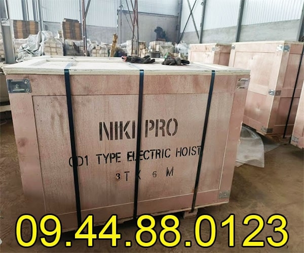 Pa lăng cáp điện Niki 3 tấn 6m