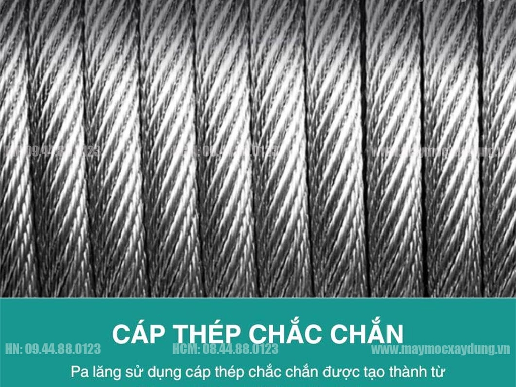 Pa lăng cáp điện chống cháy nổ Trung Quốc 2 tấn