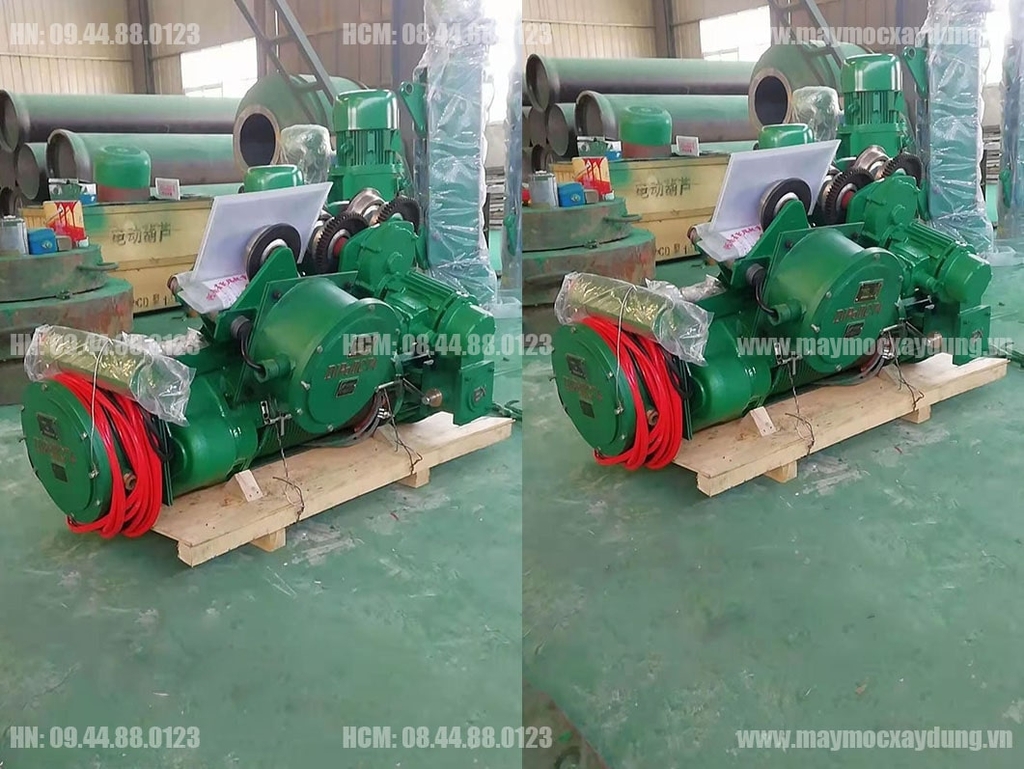 Pa lăng cáp điện chống cháy nổ Trung Quốc 2 tấn