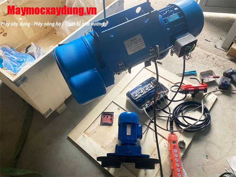 Pa lăng cáp điện Kento 3 tấn 18m