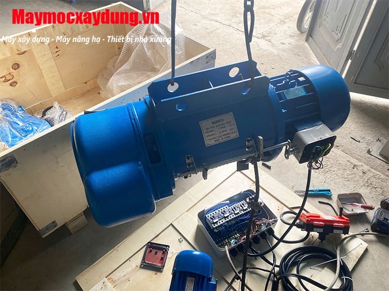 Pa lăng cáp điện Kento 3 tấn 9m
