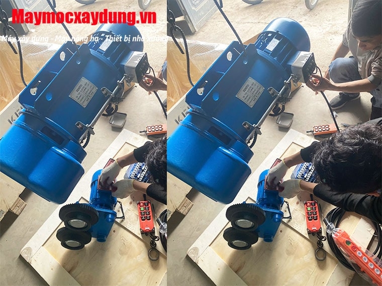 Pa lăng cáp điện Kento 3 tấn 9m