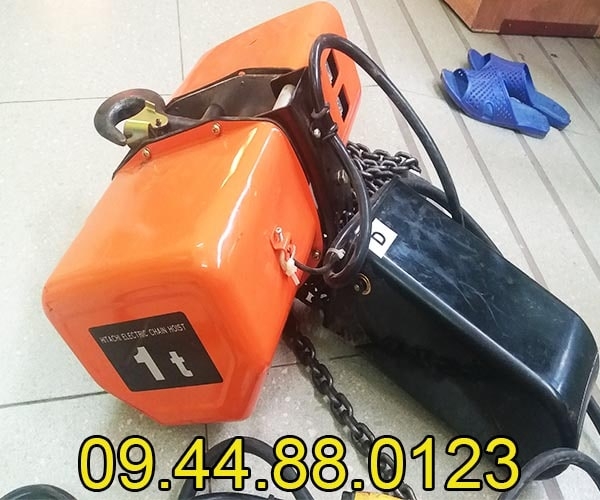Pa lăng xích điện cố định Hitachi 1 tấn 6m 1SH