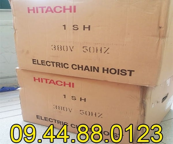 Pa lăng xích điện cố định Hitachi 1 tấn 6m 1SH