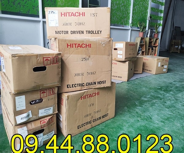 Pa lăng xích điện cố định Hitachi 2 tấn 6m 2SH