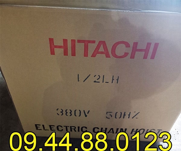 Pa lăng xích điện cố định Hitachi 500kg 6m 1/2LH