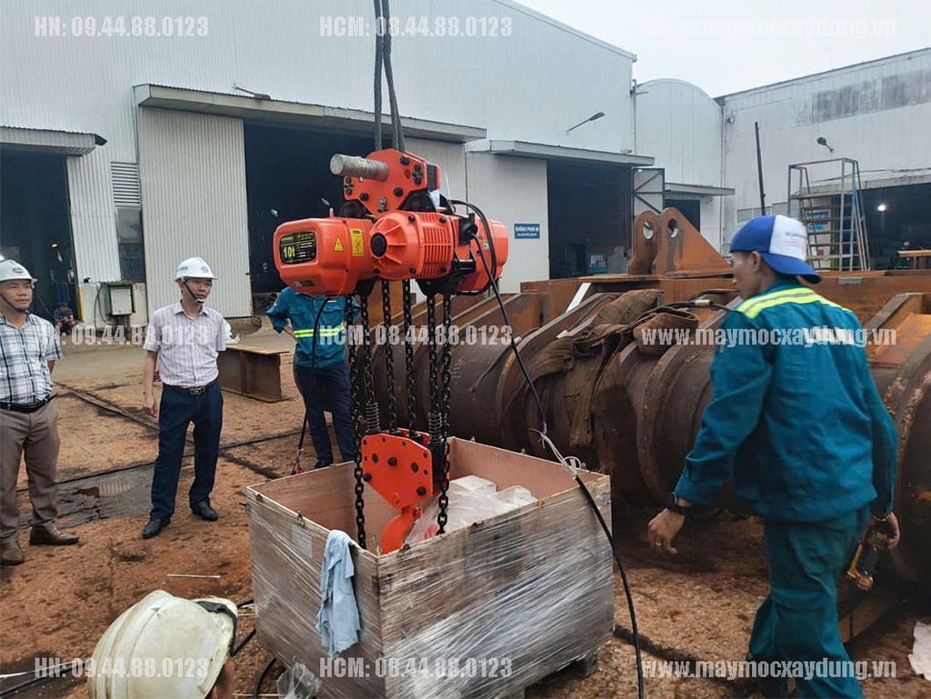 Pa lăng xích điện di chuyển Kenbo 10 tấn 6m KB10-04 380V
