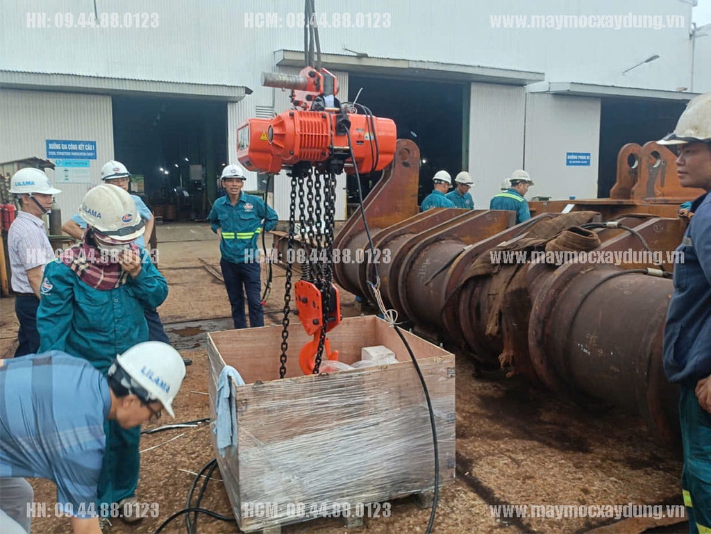 Pa lăng xích điện di chuyển Kenbo 10 tấn 6m KB10-04 380V