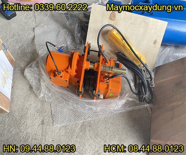 Pa lăng xích điện di chuyển 1 tấn 6m HHBB01-01 380V