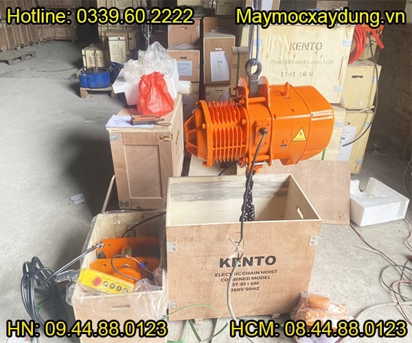 Pa lăng xích điện di chuyển 2 tấn 6m HHBB02-02 380V