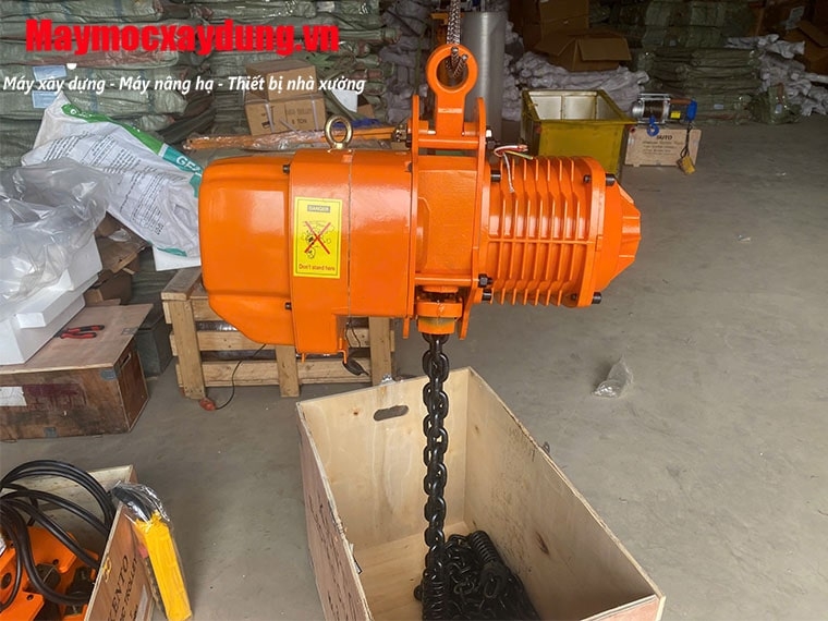 Pa lăng xích điện di chuyển 3 tấn 6m HHBB03-02 380V