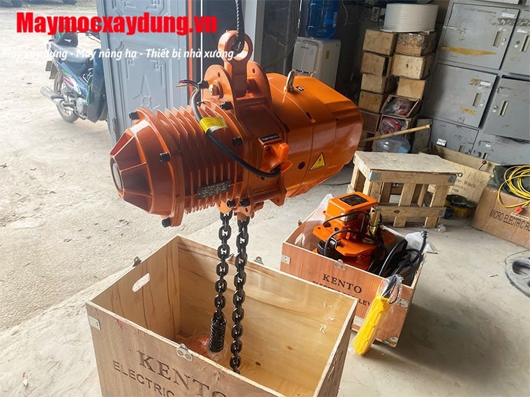 Pa lăng xích điện di chuyển 3 tấn 6m HHBB03-02 380V