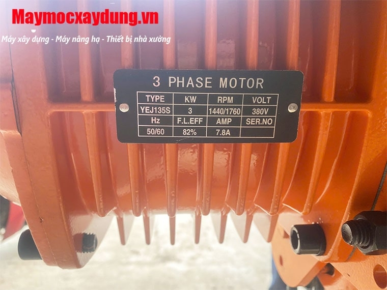 Pa lăng xích điện di chuyển 3 tấn 6m HHBB03-01 380V