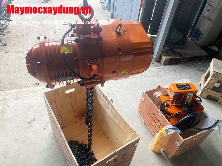 Pa lăng xích điện di chuyển 3 tấn 6m HHBB03-01 380V