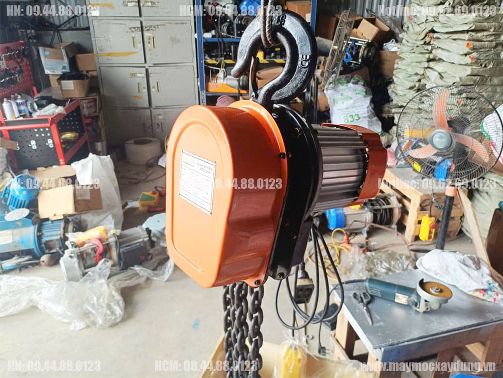 Pa lăng xích điện Kenbo 5 tấn 6m DHS5 220V