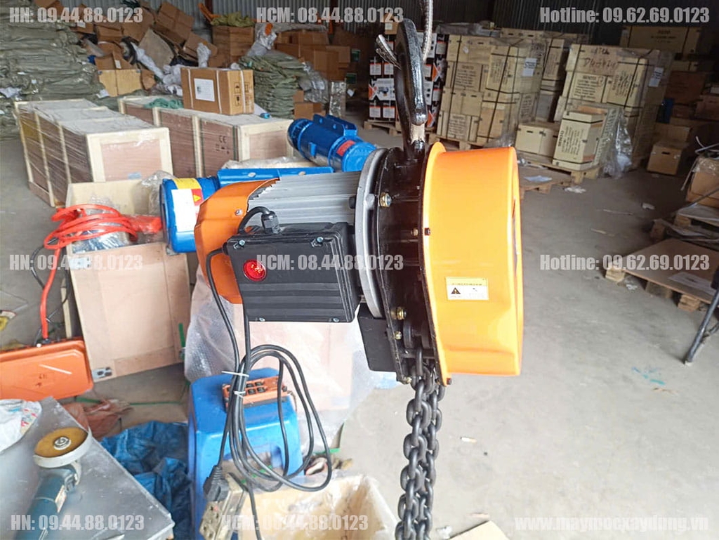 Pa lăng xích điện Kenbo 5 tấn 6m DHS5 220V