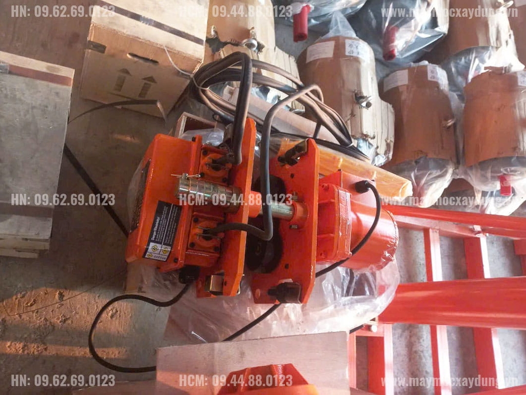 Pa lăng xích điện Koio 1 tấn 6m di chuyển HHBB01-01 380V