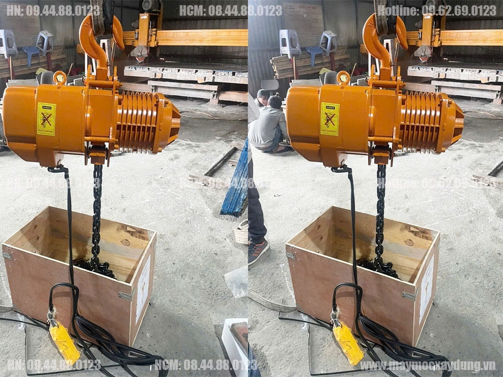 Pa lăng xích điện Koio 3 tấn 6m cố định HHBB03-01 380V