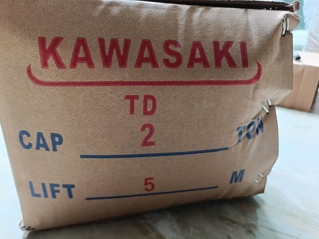 Pa lăng xích kéo tay Kawasaki 2 tấn 5m