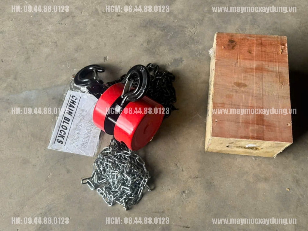 Pa lăng xích kéo tay Nitto HSZ 2 tấn 5m