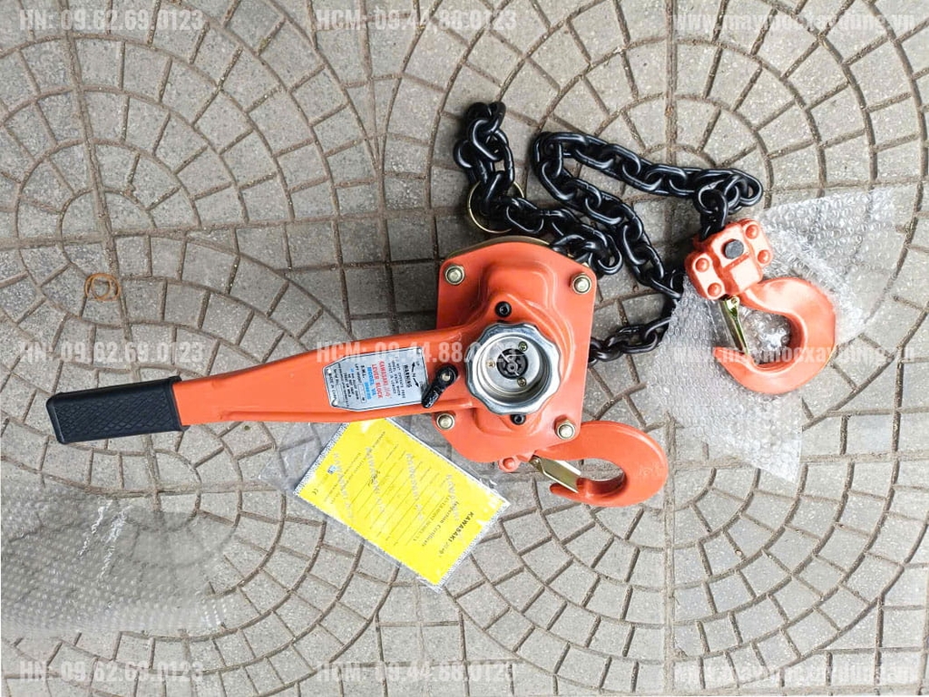 Pa lăng xích lắc tay Kawasaki 3 tấn 1.5m