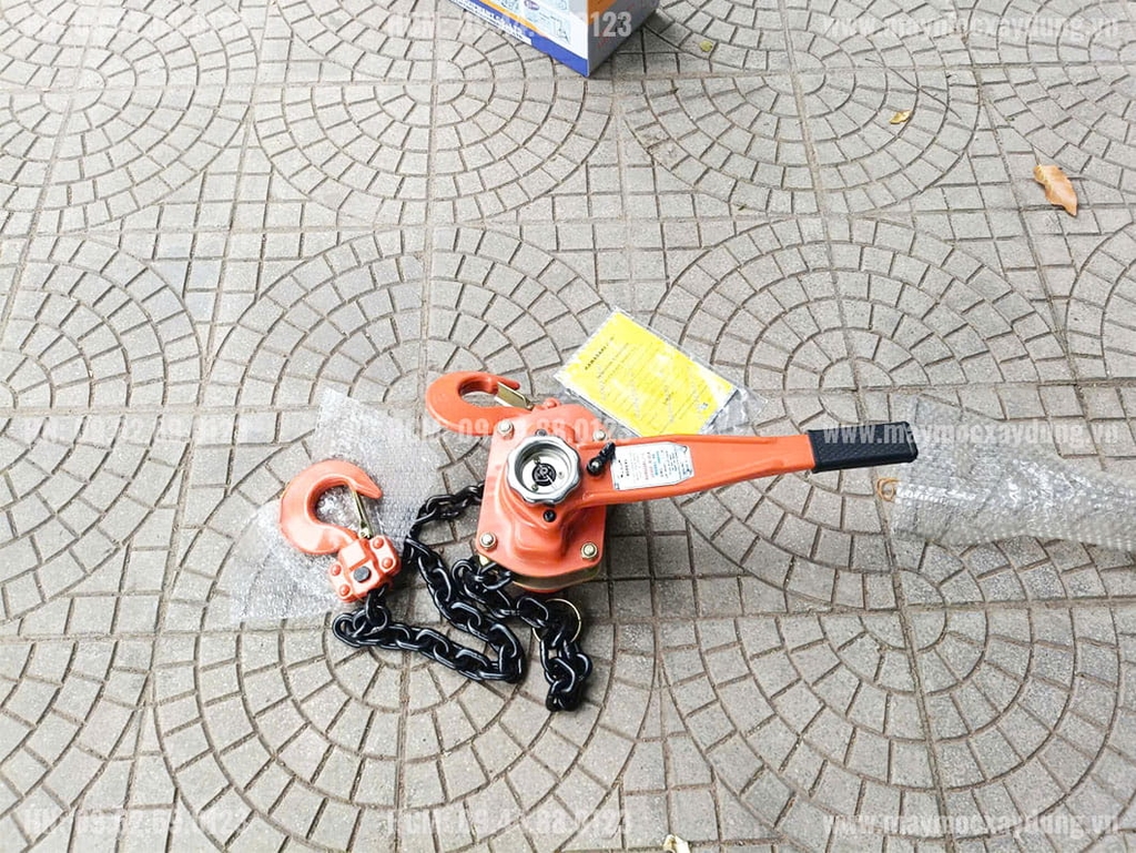 Pa lăng xích lắc tay Kawasaki 3 tấn 1.5m