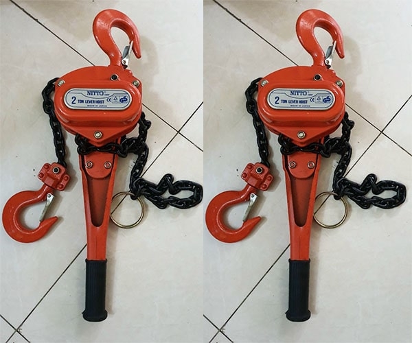 Pa lăng xích lắc tay Nitto 2 tấn 1.5m