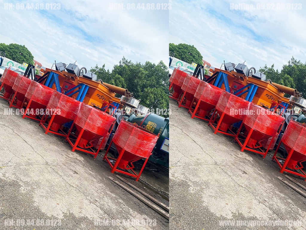 Phễu đổ bê tông 0.4 khối