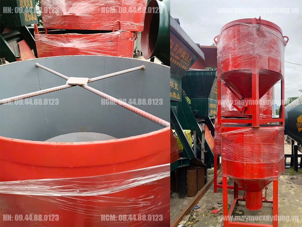 Phễu đổ bê tông 0.6 khối