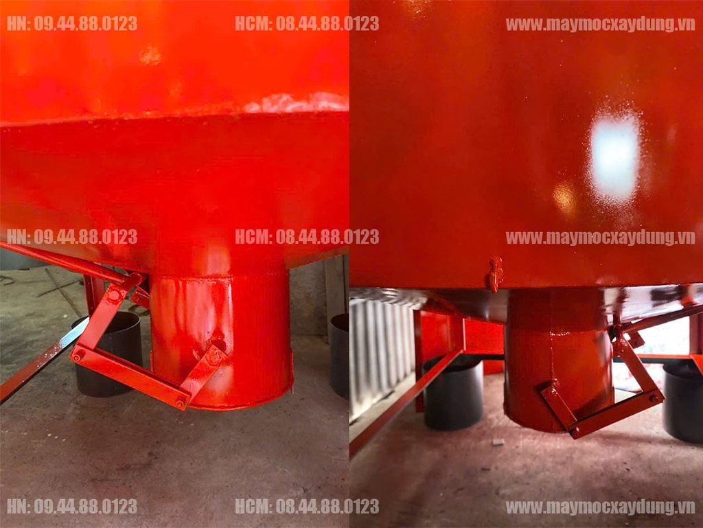 Phễu đổ bê tông 1 khối chân thấp