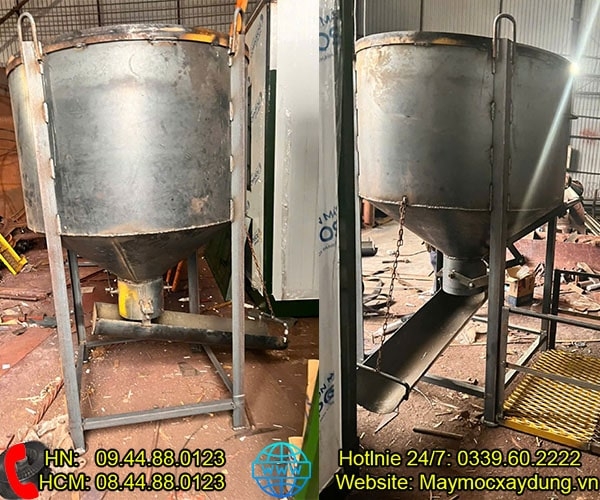 Phễu đổ bê tông 0.9 Khối