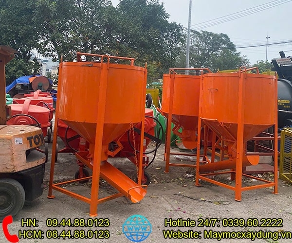 Phễu đổ bê tông 0.9 Khối