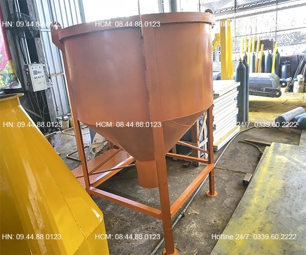 Phễu đổ bê tông 1.5 Khối