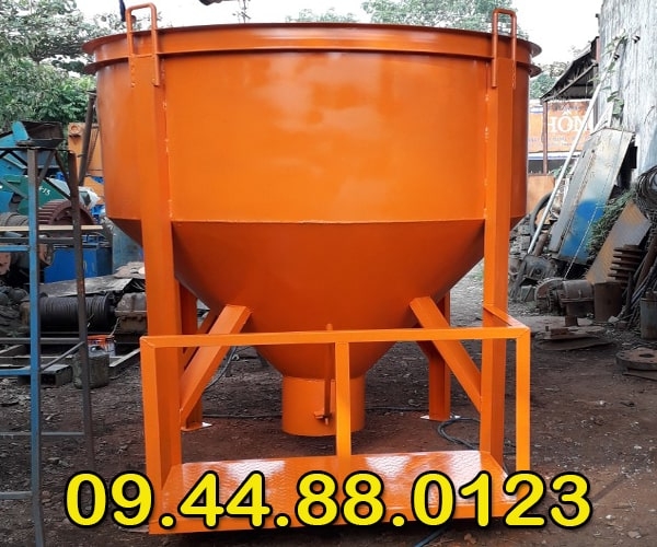 Phễu đổ bê tông 2 Khối