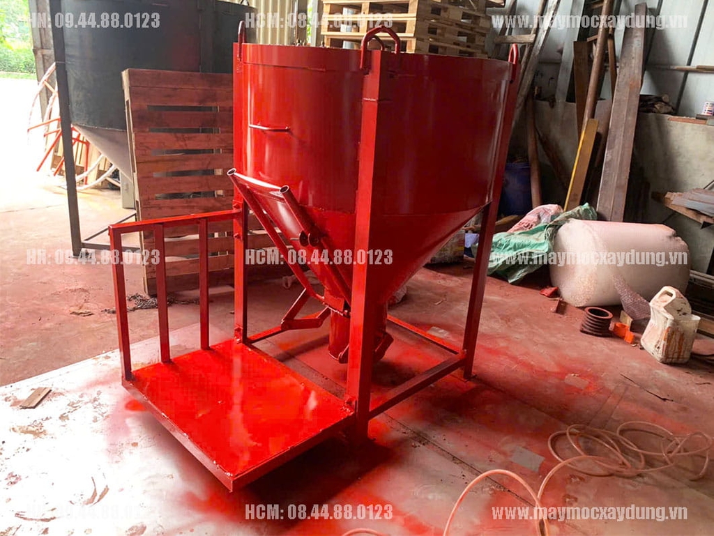 Phễu đổ bê tông 0.6 khối