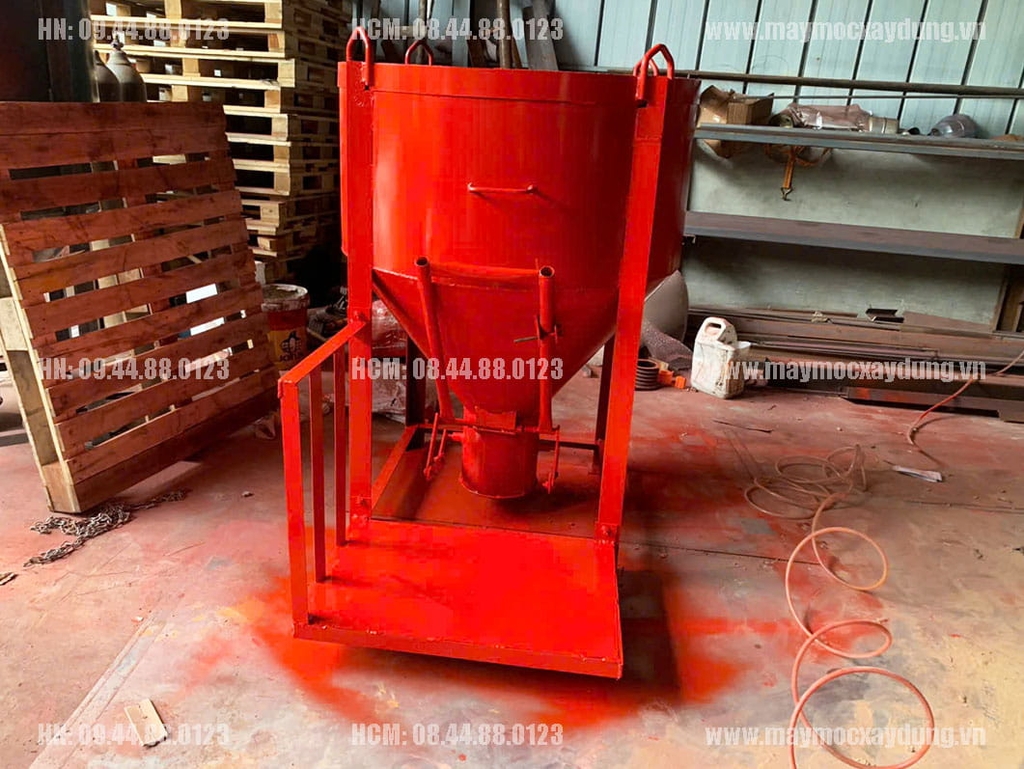 Phễu đổ bê tông 0.6 khối