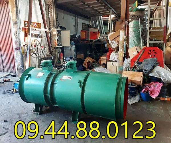 Quạt thông gió phòng nổ hầm lò 2x22KW