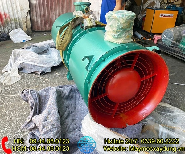 Quạt thông gió phòng nổ hầm lò 2x22KW
