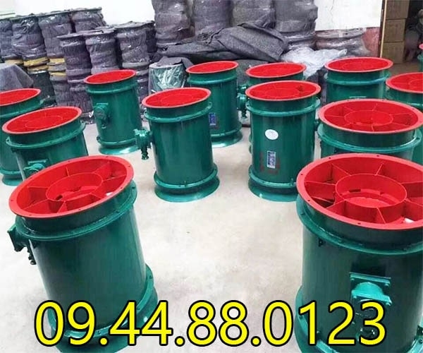 Quạt thông gió phòng nổ hầm lò 5.5KW