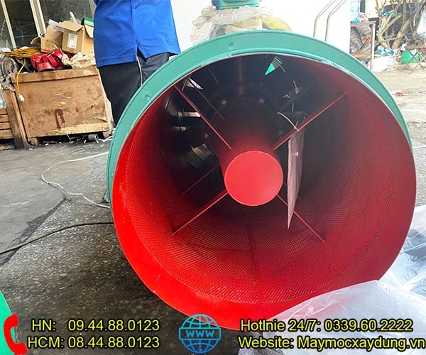 Quạt thông gió phòng nổ hầm lò 22KW